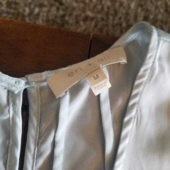 Anthropologie Eri and Ali pleated blouse - Picture 2 of 5